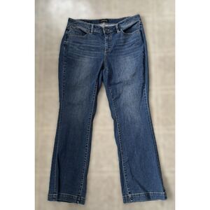 Talbots Woman Flawless Five-Pocket Jeans Flare Mid-rise 14W